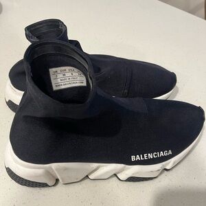 Balenciaga high top runners. Size 6.